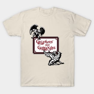 Gryphons and Gargoyles T-Shirt